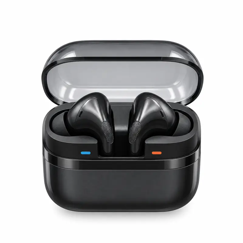 Buds Pro3 Wireless Bluetooth Earbuds with Touch Control – Black