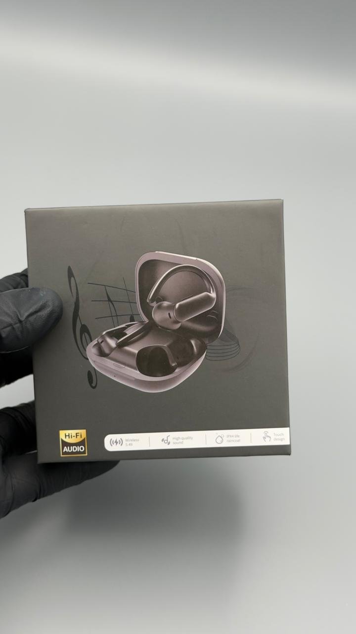 Hi-Fi Wireless Bluetooth Earbuds with Touch Control – Black - Image 7