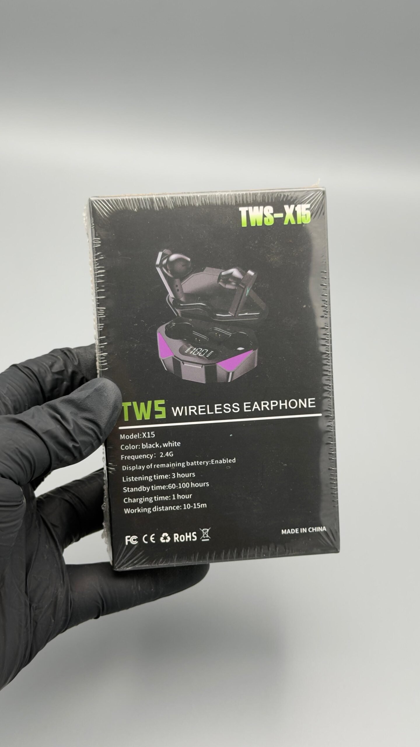 TWS-X15 True Wireless Stereo Gaming Earbuds with Bluetooth 5.2 - Image 4